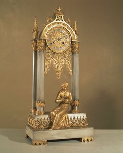 Pendule de Paris, c.1830 (mármol y bronce dorado)